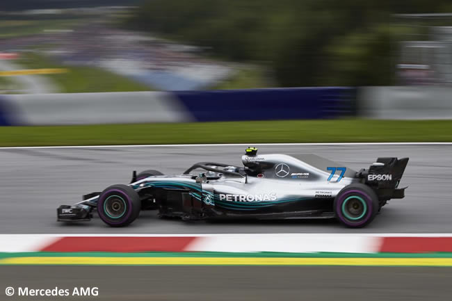 Valtteri Bottas - Mercedes AMG - Clasificación - GP Austria 2018