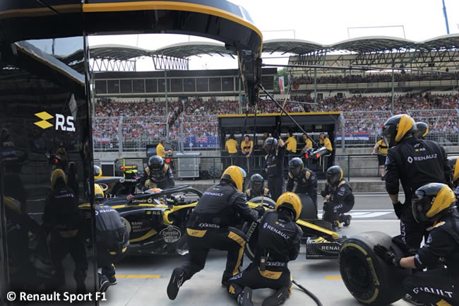 Carlos Sainz - Renault - Carrera GP Hungría 2018