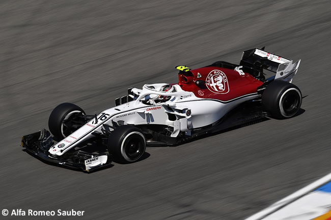 Charles Leclerc - Alfa Romeo Sauber - Clasificación - GP Alemania Hockenheim 2018