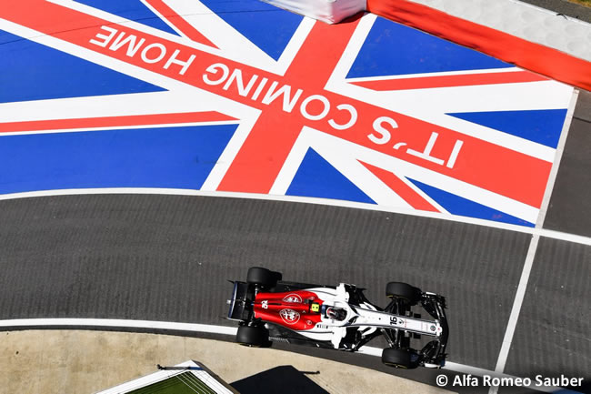 Charles Leclerc - A.R. Sauber - GP Gran Bretaña 2018 - Carrera