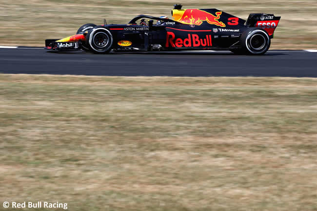 Daniel Ricciardo - Red Bull - GP Gran Bretaña 2018 - Entrenamientos