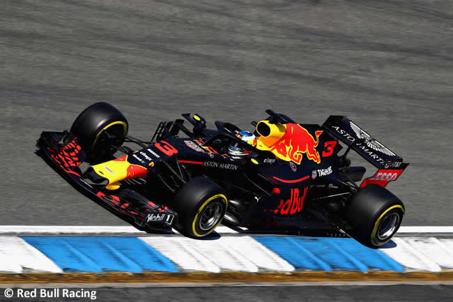 Daniel Ricciardo - Red Bull Racing - Entrenamientos - GP Alemania Hockenheim 2018