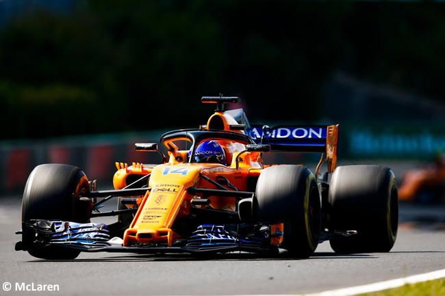 Fernando Alonso - McLaren - Carrera GP Hungría 2018