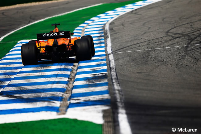 Fernando Alonso - McLaren - Carrera - GP Alemania Hockenheim 2018