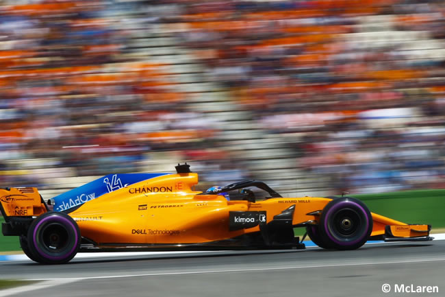 Fernando Alonso - McLaren - Clasificación - GP Alemania Hockenheim 2018