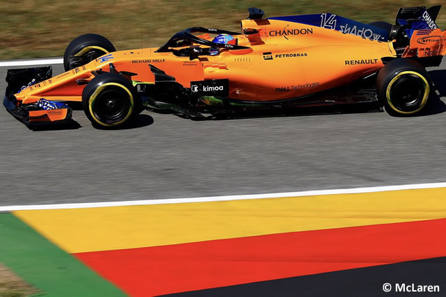 Fernando Alonso - McLaren - Entrenamientos - GP Alemania Hockenheim 2018