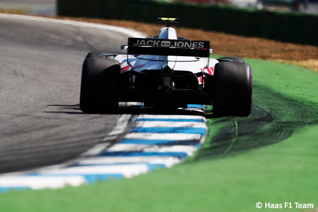 Kevin Magnussen - Haas F1 - Entrenamientos - GP Alemania Hockenheim 2018