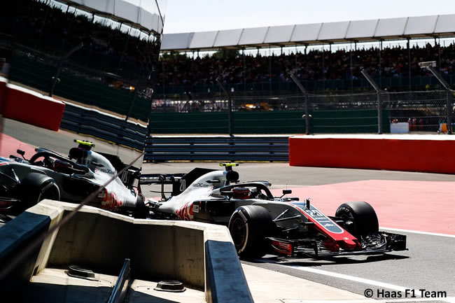 Kevin Magnussen - Haas F1 - GP Gran Bretaña 2018 - Entrenamientos