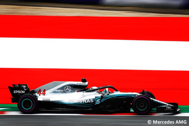 Lewis Hamilton - Mercedes - Carrera GP Austria 2018