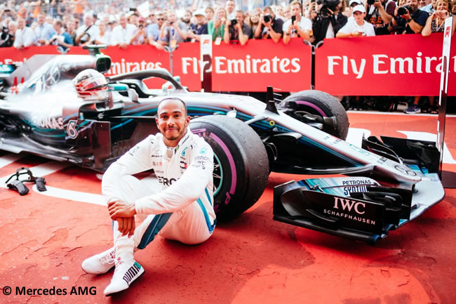 Lewis Hamilton - Mercedes AMG - Carrera - GP Alemania Hockenheim 2018