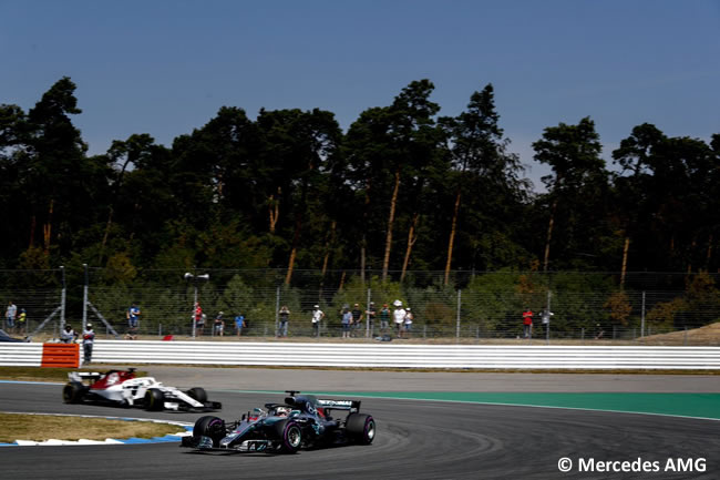 Lewis Hamilton - Mercedes AMG - Entrenamientos - GP Alemania Hockenheim 2018