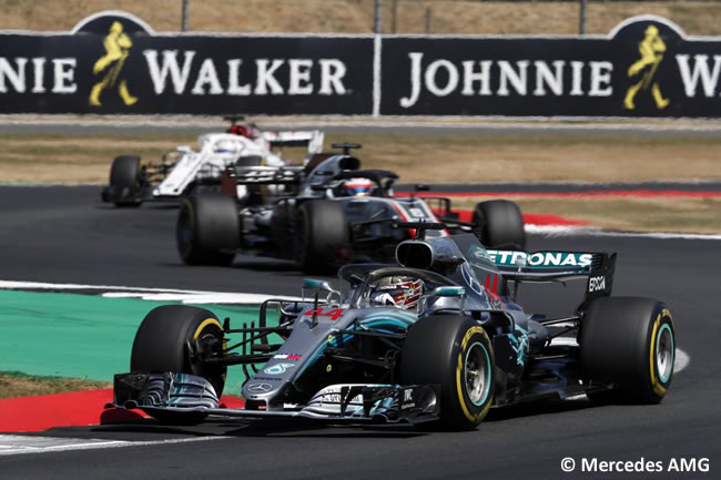 Lewis Hamilton - Mercedes - GP Gran Bretaña 2018 - Carrera