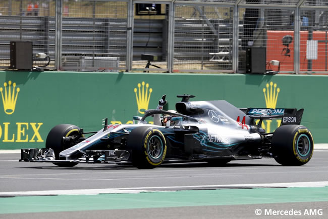 Lewis Hamilton - Mercedes AMG - GP Gran Bretaña 2018 - Clasificación