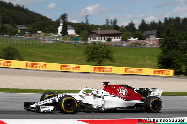 Marcus Ericsson - Alfa Romeo Sauber - Carrera GP Austria 2018