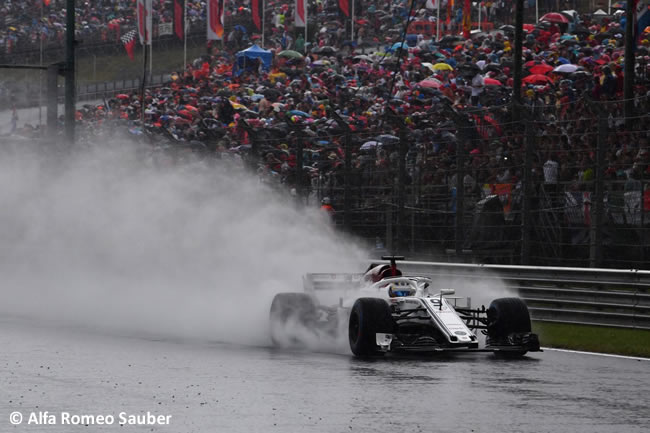 Marcus Ericsson - Sauber - Clasificación GP Hungría 2018