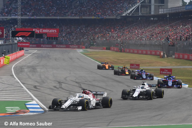 Marcus Ericsson - Sauber - Carrera - GP Alemania Hockenheim 2018