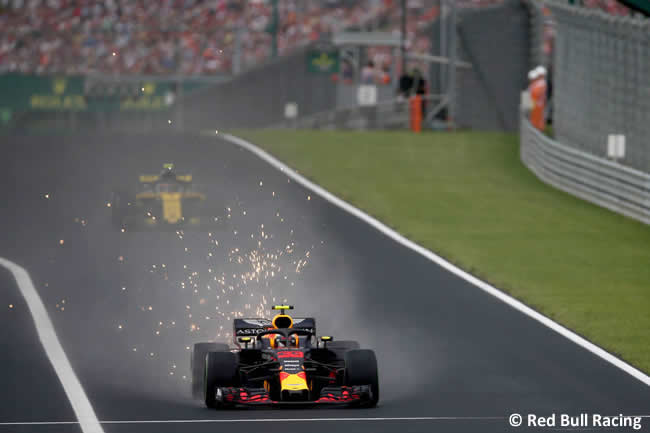 Max Verstappen - Red Bull - Clasificación GP Hungría 2018