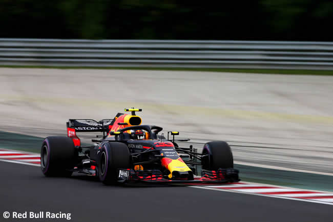 Max Verstappen - Red Bull - Entrenamientos GP Hungría 2018