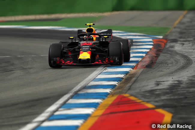 Max Verstappen - Red Bull - Carrera - GP Alemania Hockenheim 2018