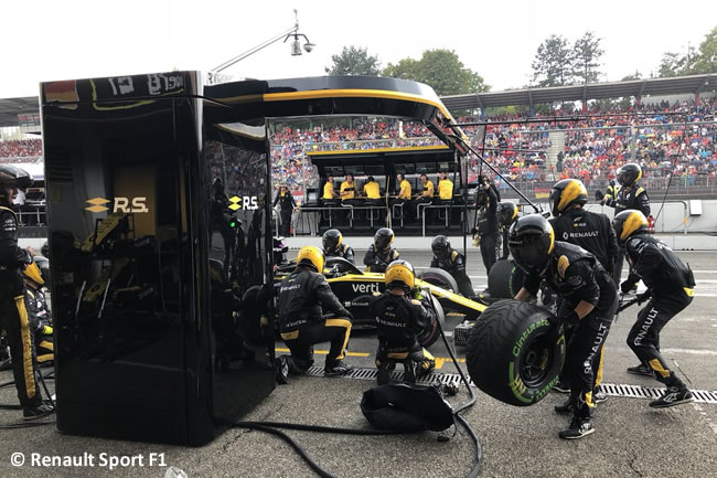 Nico Hulkenberg - Renault - Carrera - GP Alemania Hockenheim 2018