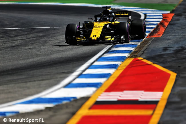 Nico Hulkenberg - Renault Sport - Entrenamientos - GP Alemania Hockenheim 2018