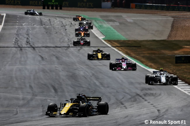 Nico Hulkenberg - Renault - GP Gran Bretaña 2018 - Carrera