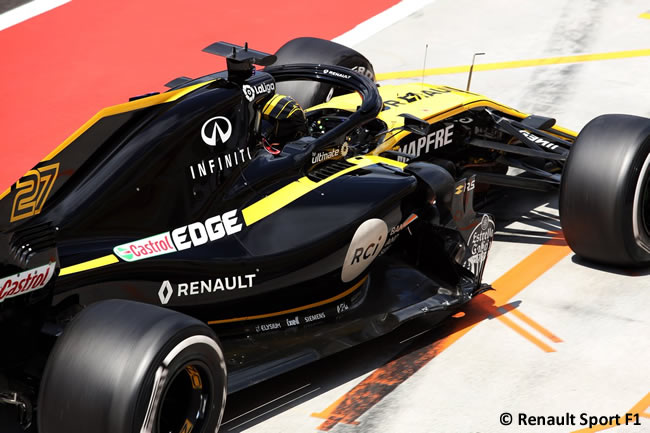 Nico Hulkenberg - Renault - Test Temporada Hungría 2018 - Día 1