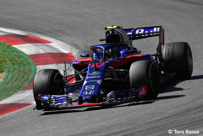 Pierre Gasly - Toro Rosso - Carrera GP Austria 2018