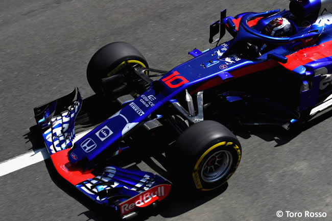 Pierre Gasly - Toro Rosso - GP Gran Bretaña 2018 - Clasificación