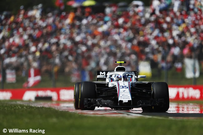 Sergey Sirotkin - Williams - Carrera GP Hungría 2018