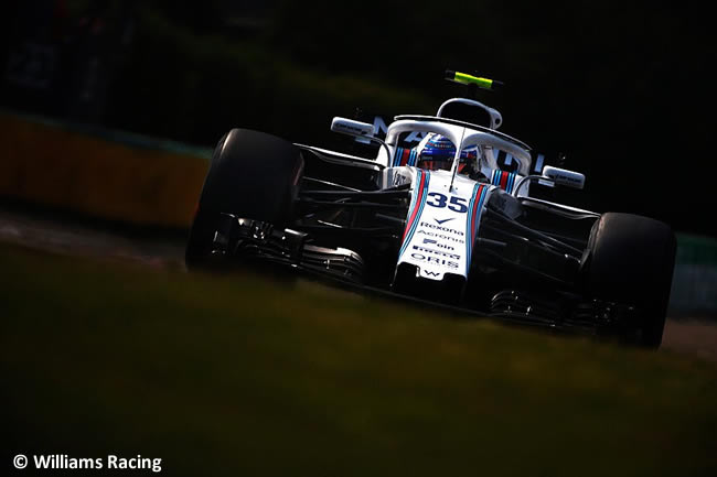 Sergey Sirotkin - Williams - Entrenamientos GP Hungría 2018