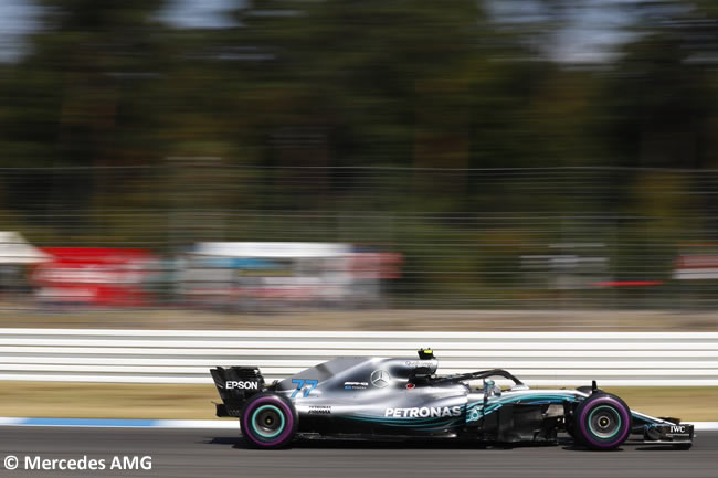 Valtteri Bottas - Mercedes AMG - Clasificación - GP Alemania Hockenheim 2018