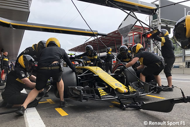 Carlos Sainz - Renault - Entrenamientos Gran Premio Bélgica 2018