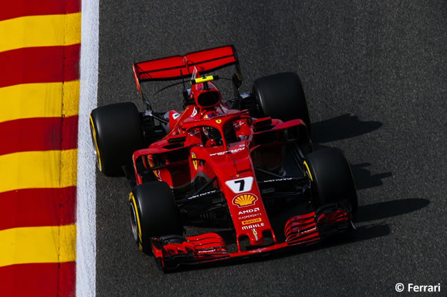 Kimi Raikkonen - Scuderia Ferrari - Entrenamientos Gran Premio Bélgica 2018