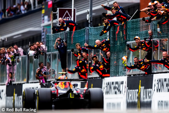 Max Verstappen - Red Bull Racing - Carrera Gran Premio Bélgica 2018