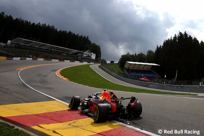 Max Verstappen - Red Bull Racing - Entrenamientos Gran Premio Bélgica 2018