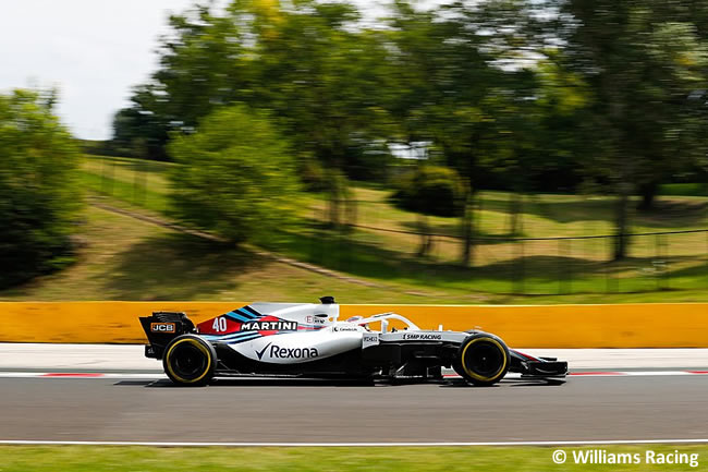 Robert Kubica - Williams - Test Temporada Hungría 2018 - Día 2