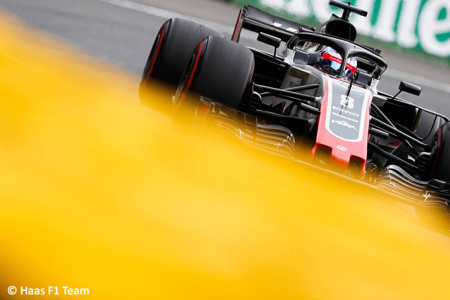 Romain Grosjean - Haas - Entrenamientos Gran Premio Bélgica 2018