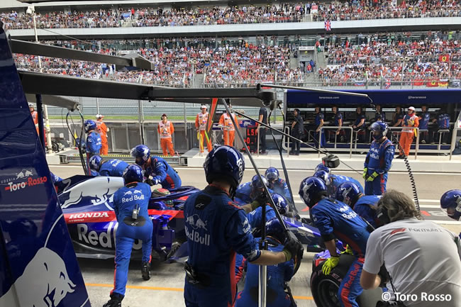 Brendon Hartley - Toro Rosso - Carrera GP Rusia 2018