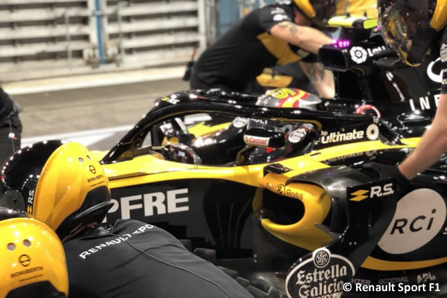 Carlos Sainz - Renault - Entrenamientos - GP Singapur 2018