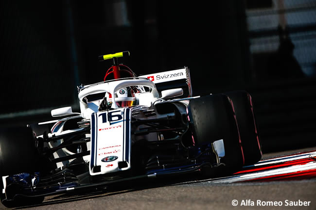 Charles Leclerc - A.R. Sauber - Clasificación GP Rusia 2018