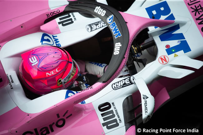 Esteban Ocon Force India - Clasificación Gran Premio Italia 2018