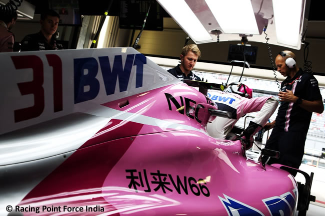 Esteban Ocon - Force India - Clasificación GP Rusia 2018