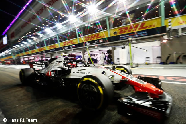 Kevin Magnussen - Haas F1 - Carrera GP Singapur 2018