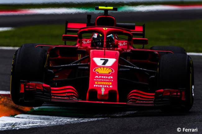 Kimi Raikkonen - Scuderia Ferrari - Carrera Gran Premio Italia 2018
