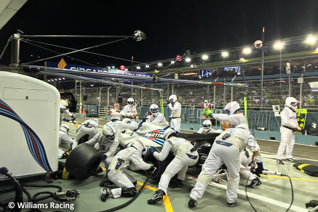 Lance Stroll - Williams - Carrera GP Singapur 2018