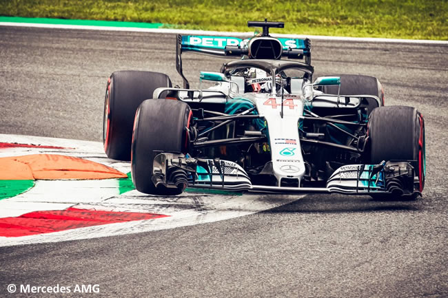 Lewis Hamilton - Mercedes - Carrera Gran Premio Italia 2018