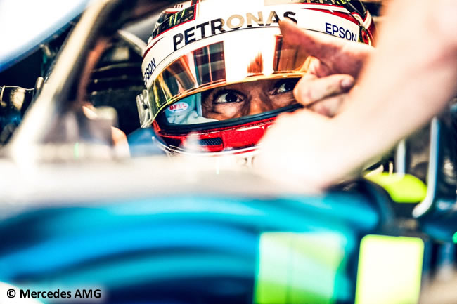 Lewis Hamilton - Mercedes AMG - Entrenamientos - GP Singapur 2018