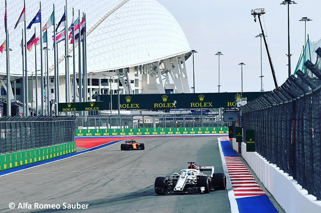 Marcus Ericsson - Sauber - Entrenamientos Rusia 2018