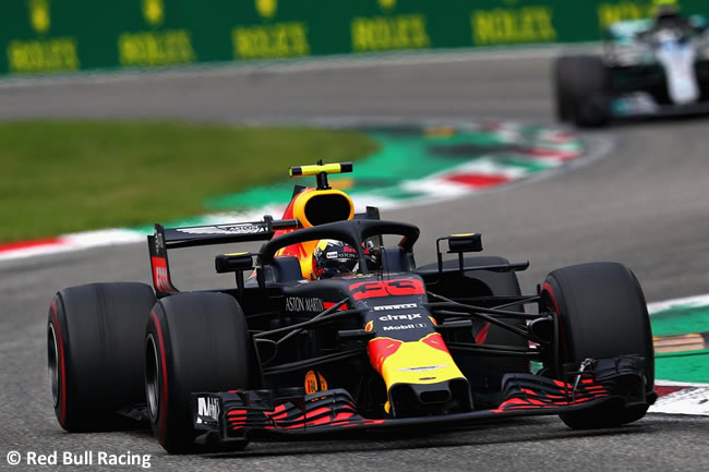 Max Verstappen - Red Bull Racing - Carrera Gran Premio Italia 2018